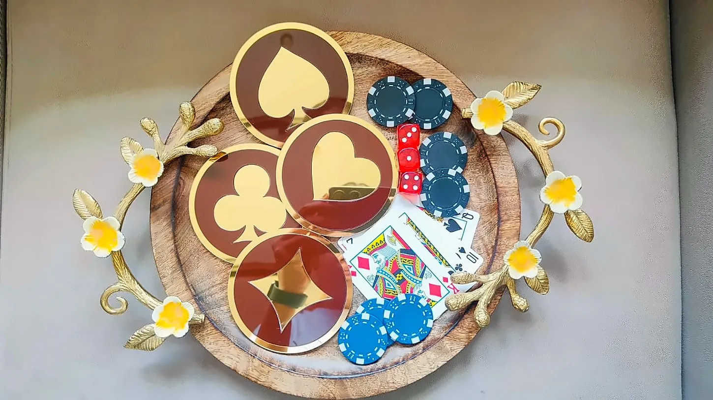 Card Night Trays