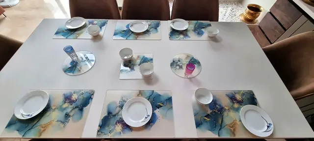Table styled with Seeya Creations pieces