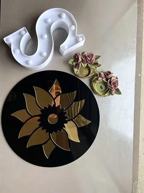 Sunflower Round Mat